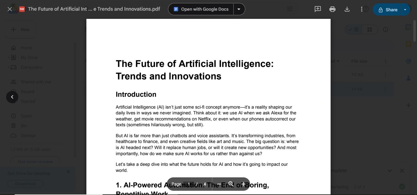 Blog Writing Project